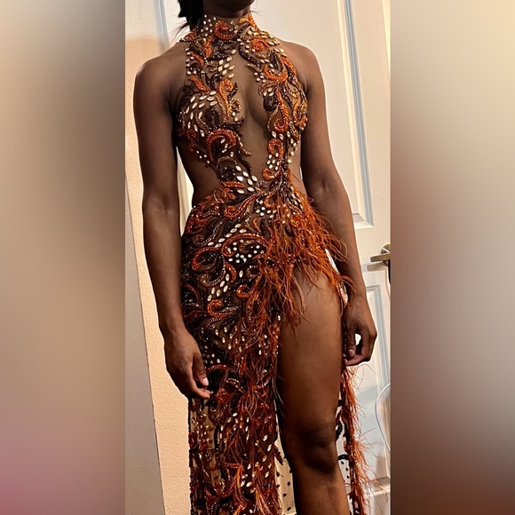 Custom Pageant Gown - Picture 3 of 6